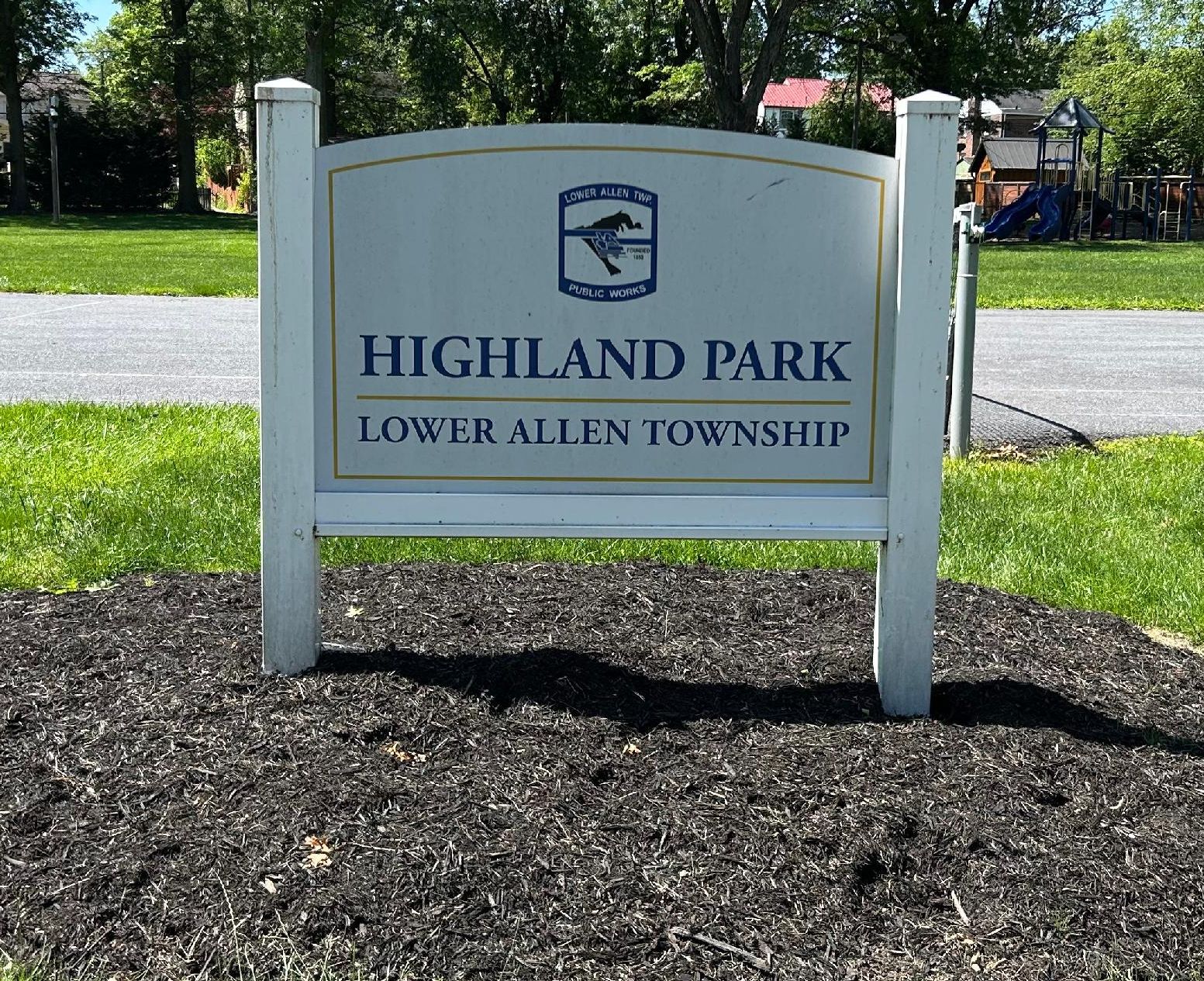 Highland park sign